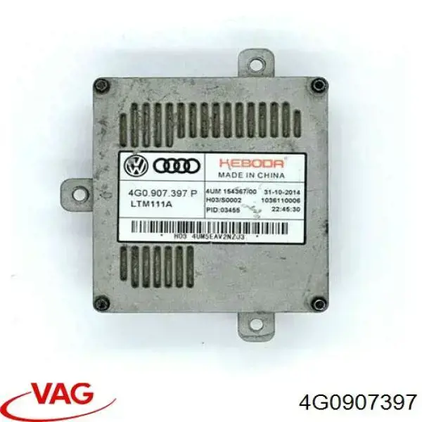 4G0907397 VAG Блок упавления автосветом
