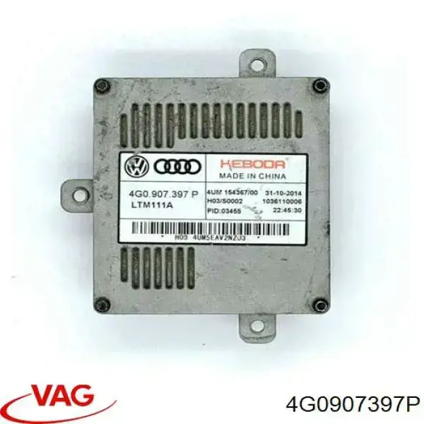 Купить 4G0907397P VAG Блок розжига ксенона