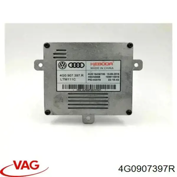 Блок розжига ксенона 4G0907397R VAG