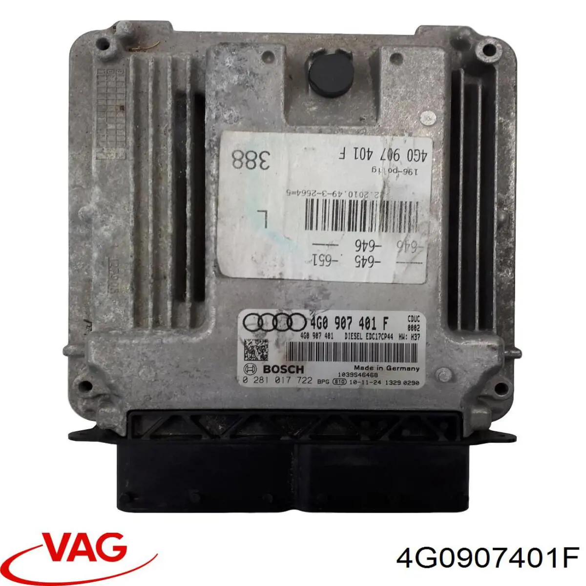 4G0907401F VAG Мозги двигателя