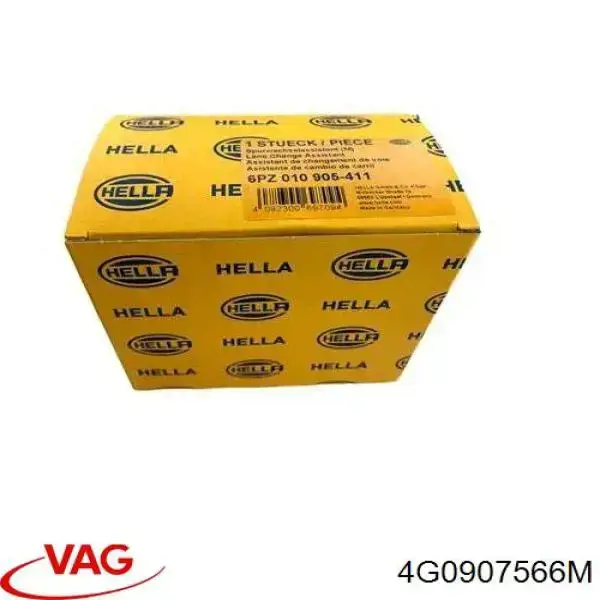 Радар смены полосы движения 4G0907566M VAG
