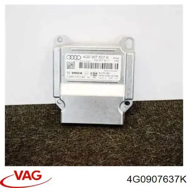 4G0907637K VAG sensor de aceleração transversal (esp)