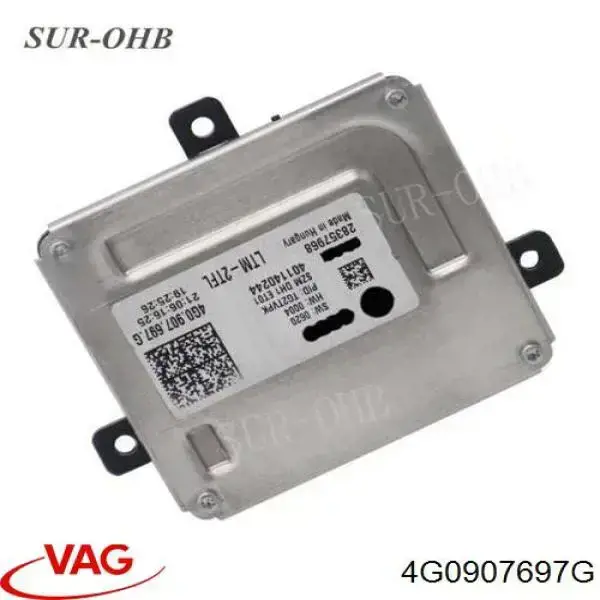 Модуль управления светом фар VAG 4G0907697G цена, от 79.87 USD