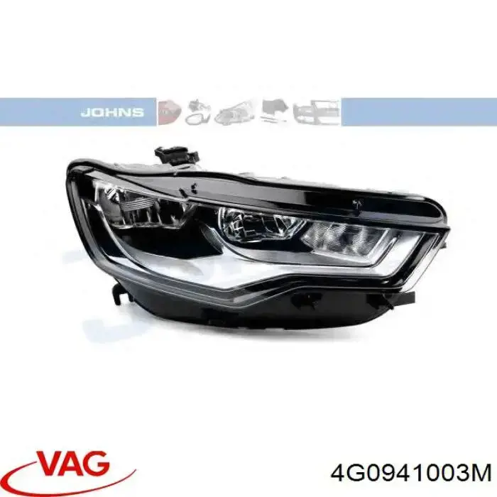 Фара левая VAG 4G0941003M цена, от 165.09 USD