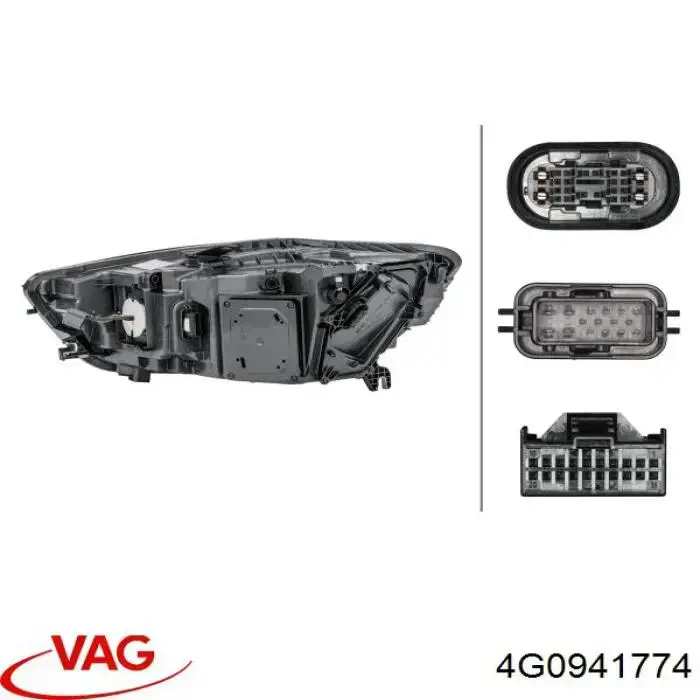 Купить 4G0941774 VAG Фара основная правая