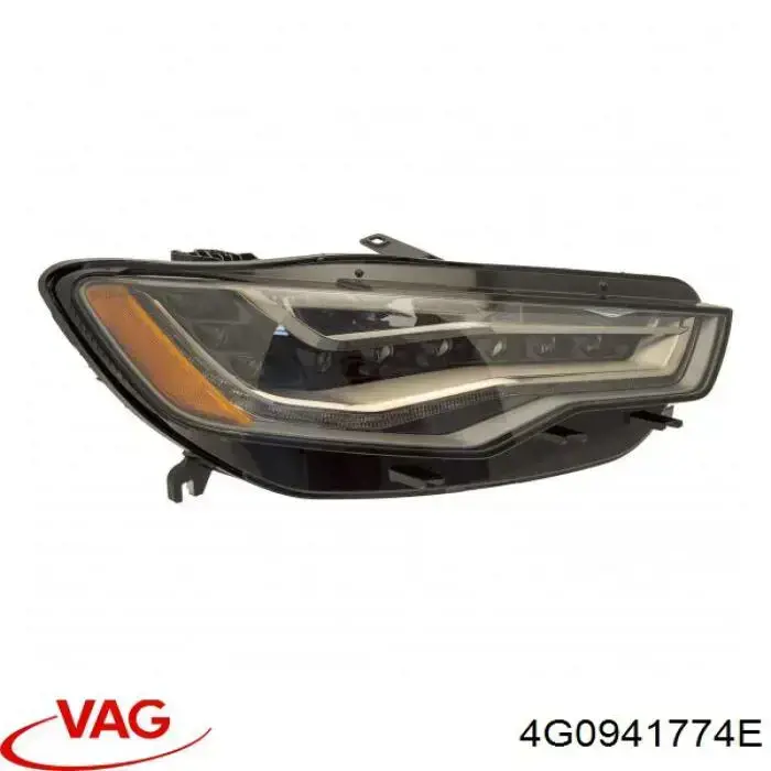 Правая фара 4G0941774E VAG