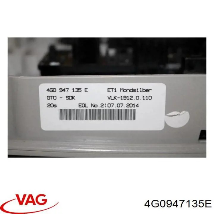 Плафоны внутреннего освещения VAG 4G0947135E цена, от 9.88 USD