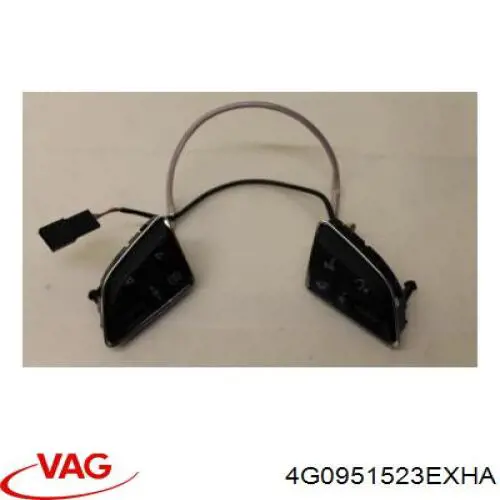 Купить 4G0951523EXHA VAG Блок кнопочных переключателей рулевого колеса