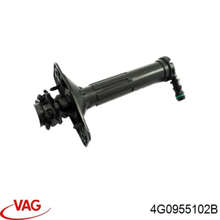 4G0955102B VAG suporte do injetor de fluido para lavador das luzes (cilindro de elevação)