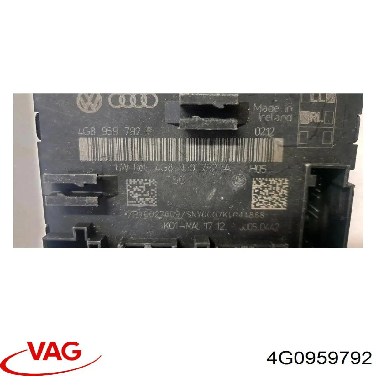  4G0959792 VAG