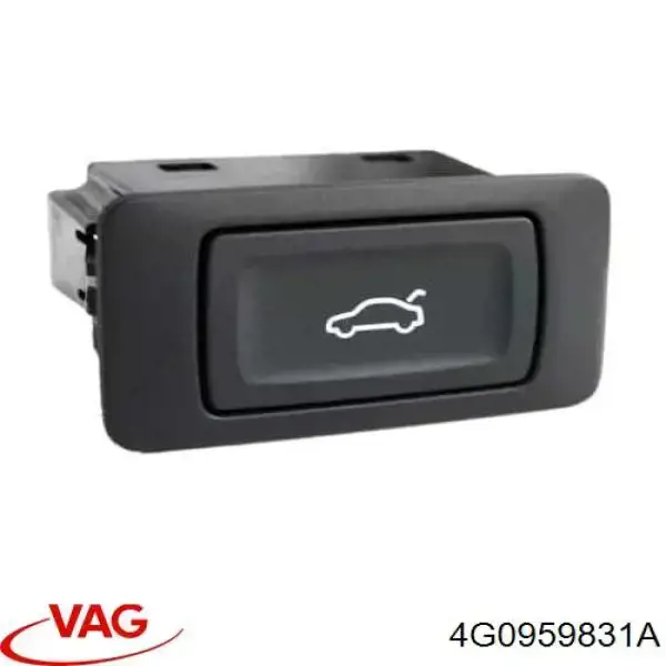 Кнопка салона привода крышки багажника (двери 3/5-й (ляды) VAG 4G0959831A