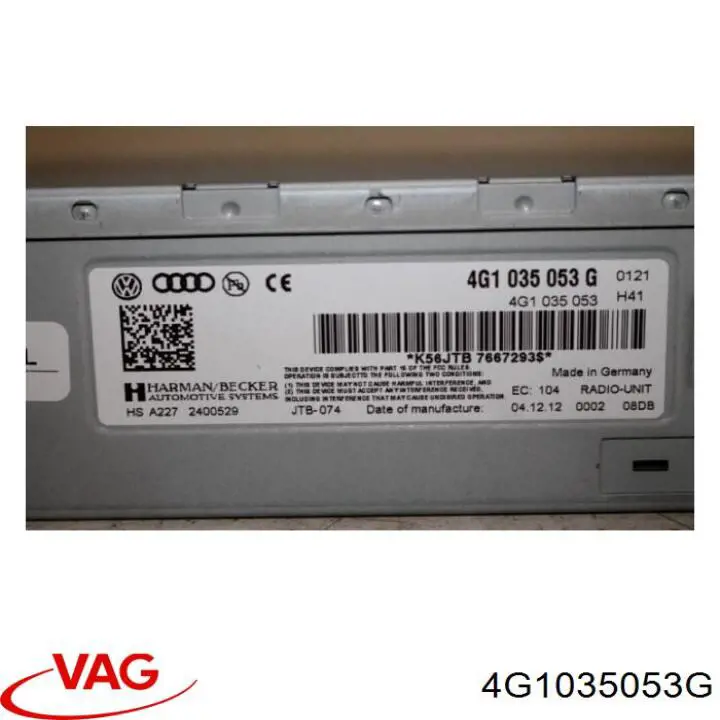  4G1035053G VAG