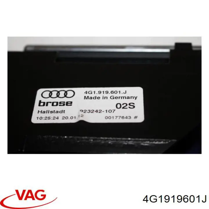  VAG 4G1919601J