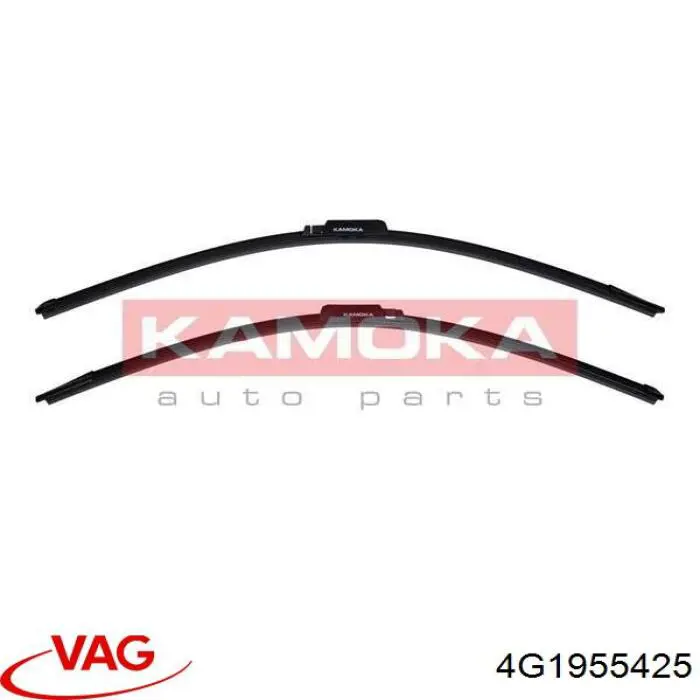 Щетка-дворник лобового стекла водительская 4G1955425 VAG