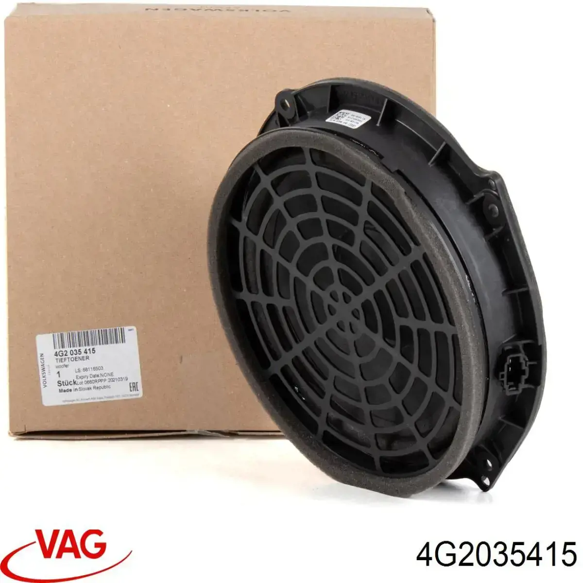 Динамик передней двери 4G2035415 VAG
