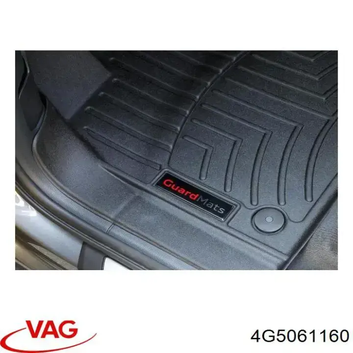 Купить 4G5061160 VAG Резиновый коврик в багажник