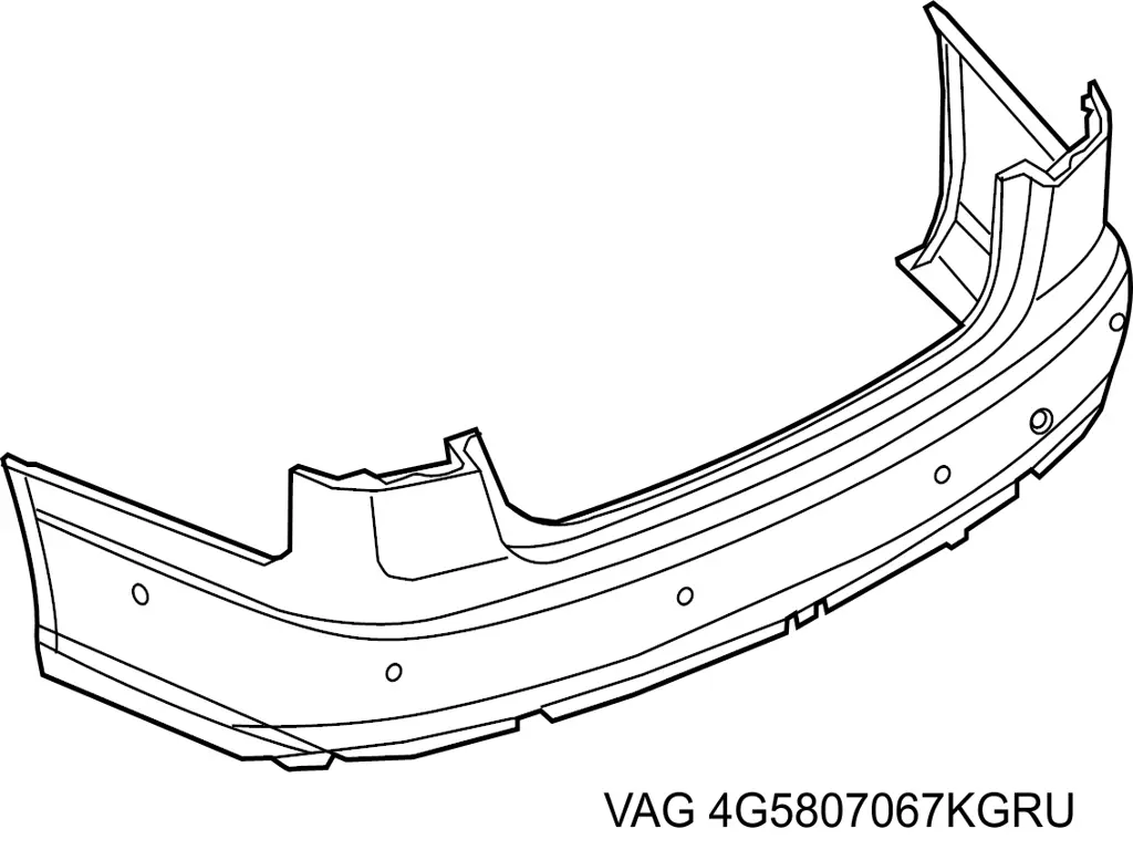 Бампер задний Diamond/DPA 88071841302 цена, от 91.23 USD