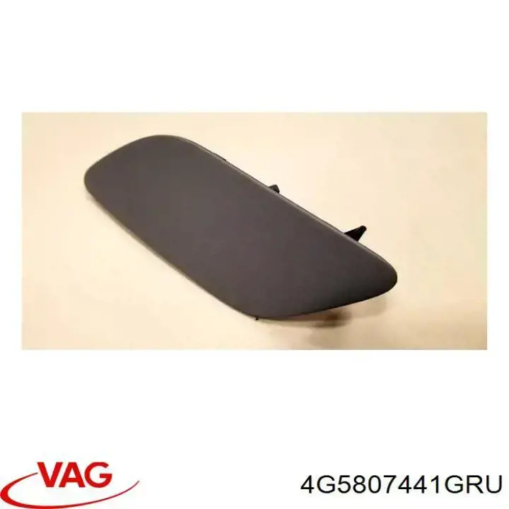Заглушка бампера буксировочного крюка задняя 4G5807441GRU VAG