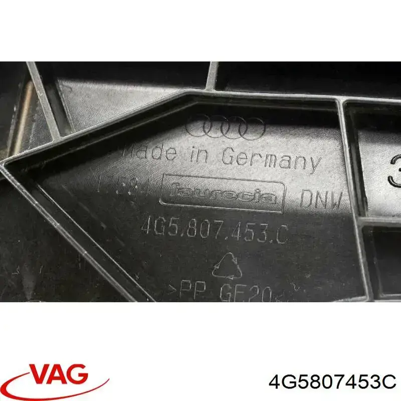 Направляющая заднего бампера левая VAG 4G5807453C цена, от 19.00 USD