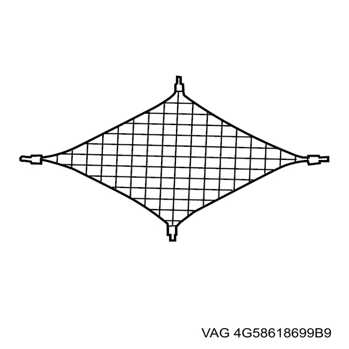Купить 4G5861869 VAG Сетка багажного отсека