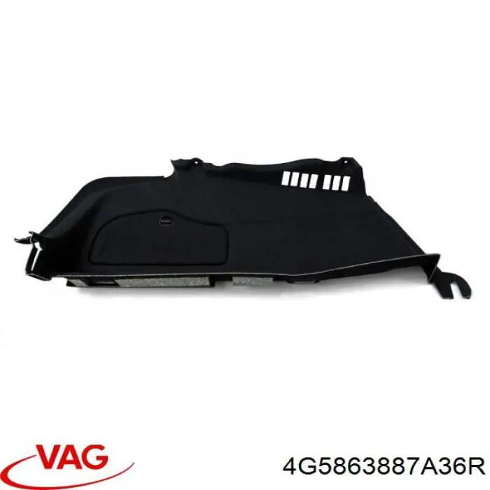 Облицовка багажного отсека левая VAG 4G5863887D36R цена, от 11.85 USD