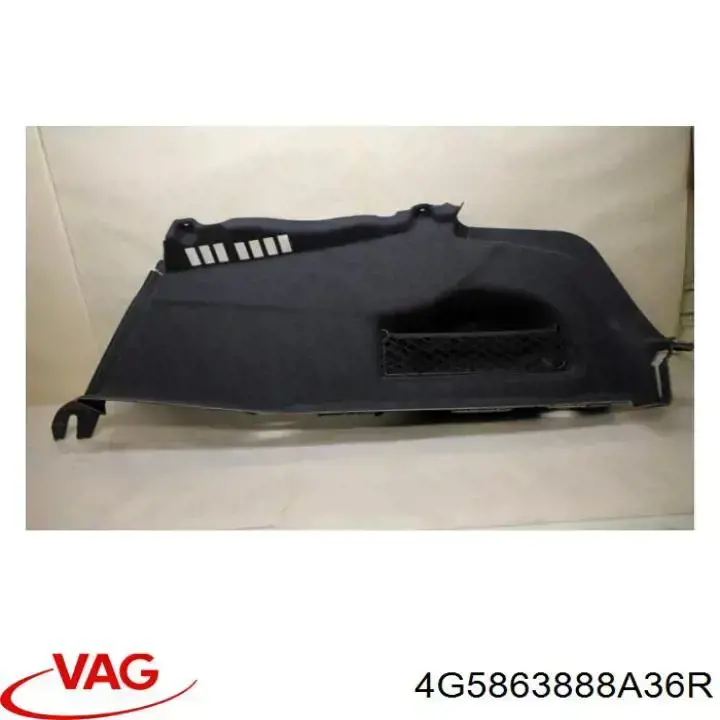 Купить 4G5863888A36R VAG Облицовка багажного отсека правая