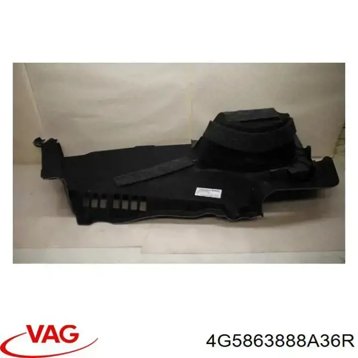 Облицовка багажного отсека правая VAG 4G5863888A36R цена, от 12.57 USD