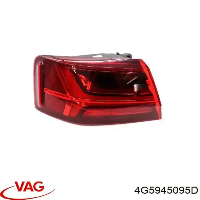 Фонарь задний левый внешний 4G5945095D VAG