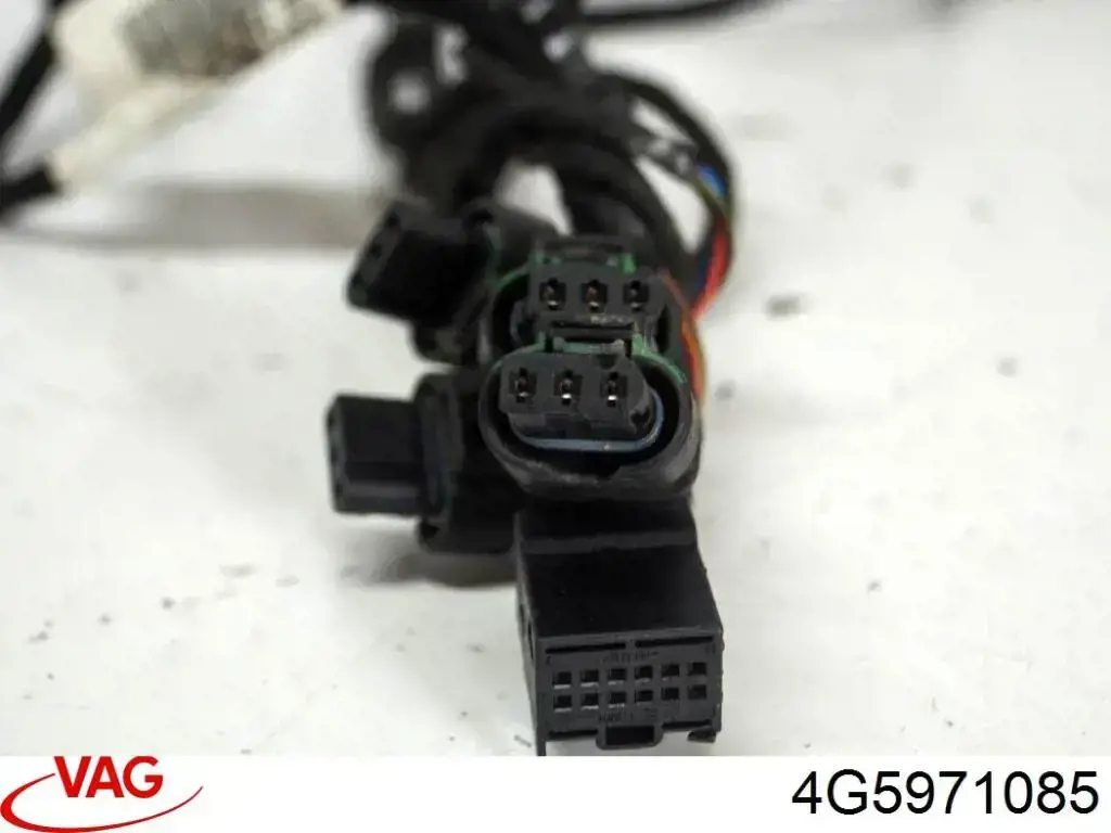 4G5971085 VAG Кабель/провод парктроника бампера, заднего