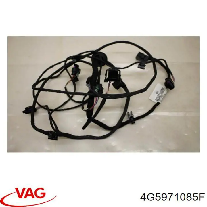 4G5971085F VAG Кабель/провод парктроника бампера, заднего