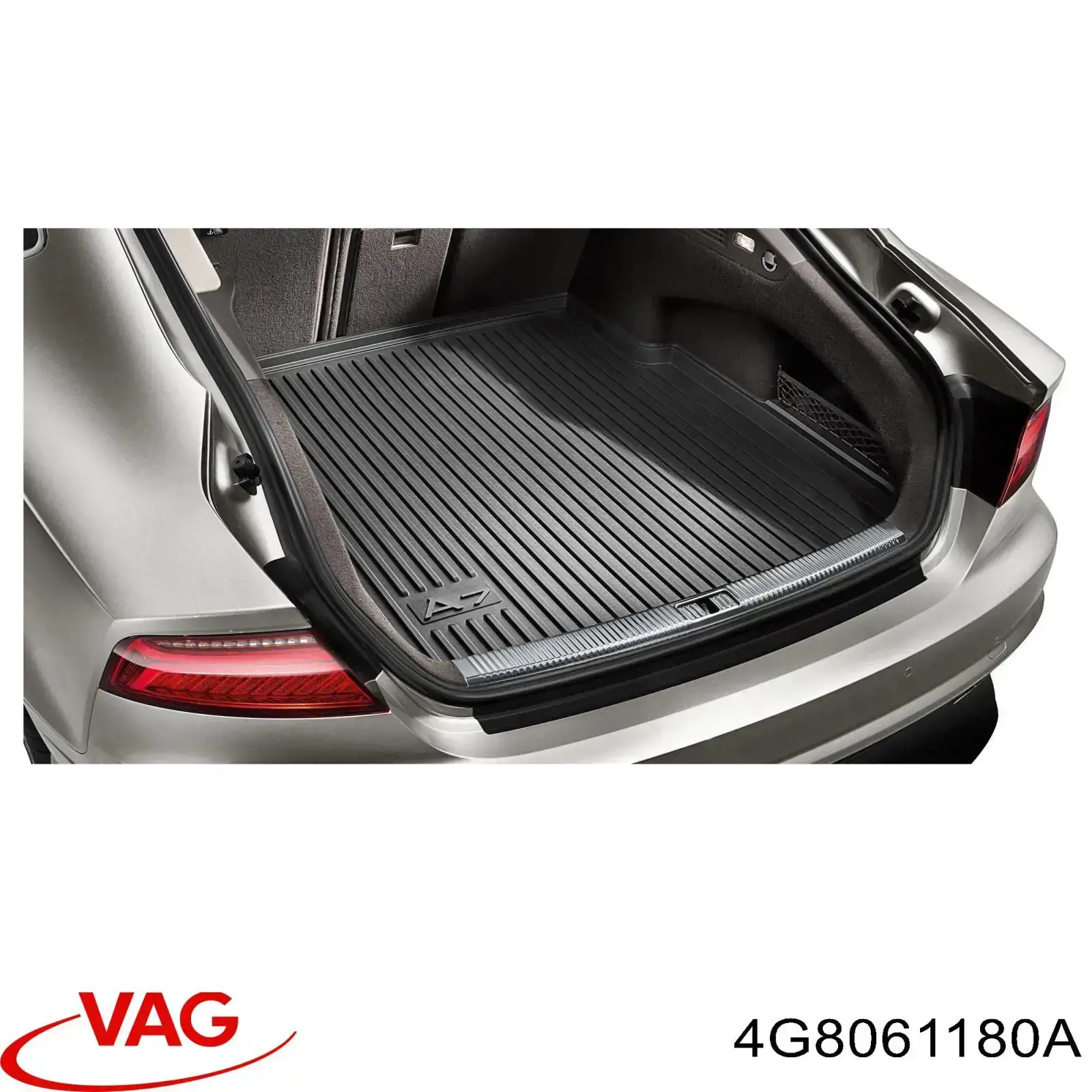 4G8061180A VAG Коврик багажного отсека