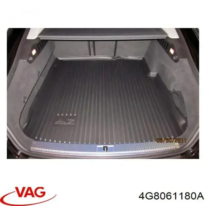 Задний коврик в багажник VAG 4G8061180A цена, от 98.87 USD