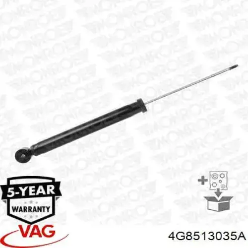 Амортизатор задний 4G8513035A VAG
