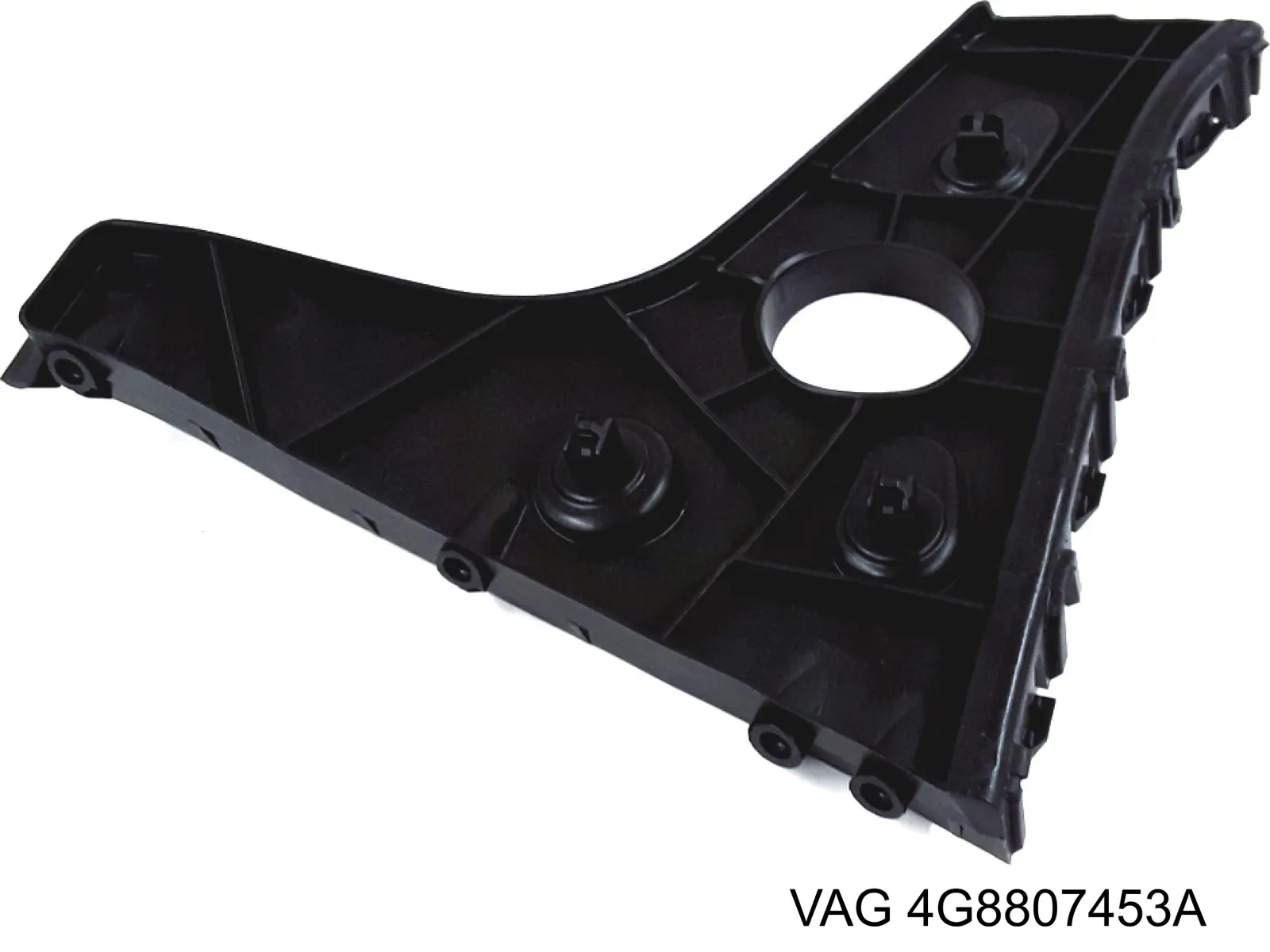 Кронштейн бампера заднего левый 4G8807453A VAG