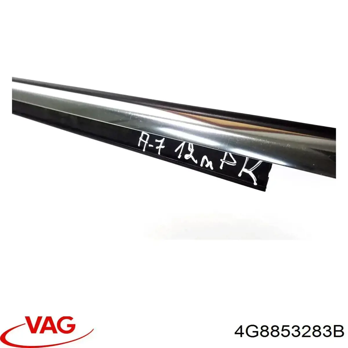 Молдинг опускного стекла двери передней левой VAG 4G8853283B цена, от 33.57 USD