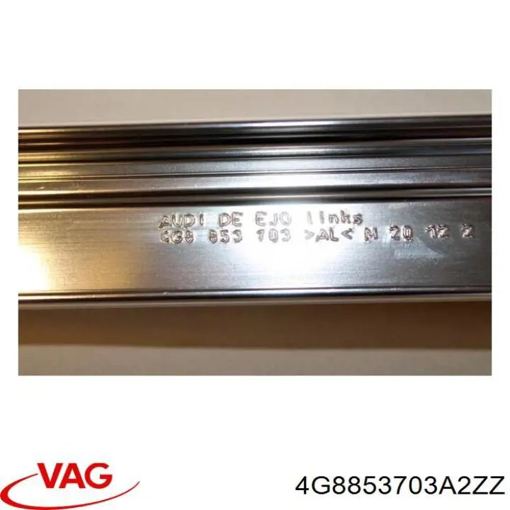 Молдинг крыши левый VAG 4G8853703A2ZZ цена, от 63.28 USD