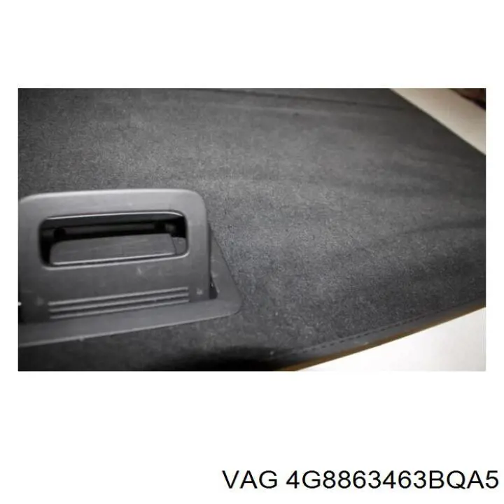 Облицовка багажного отсека нижняя VAG 4G8863463BQA5 цена, от 50.68 USD