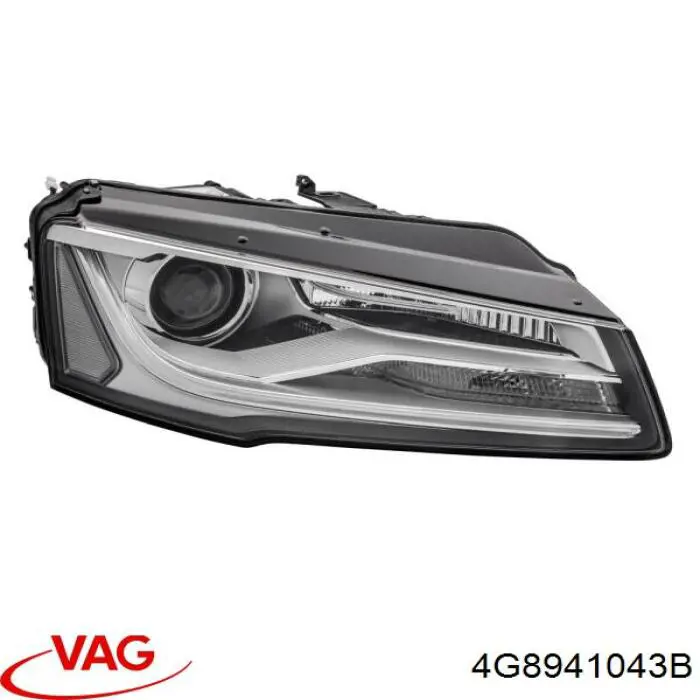 Фара левая VAG 4G8941043B цена, от 846.47 USD