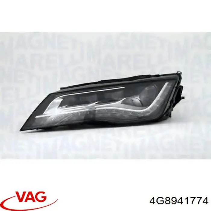 Правая блок фара VAG 4G8941774 цена, от 912.19 USD