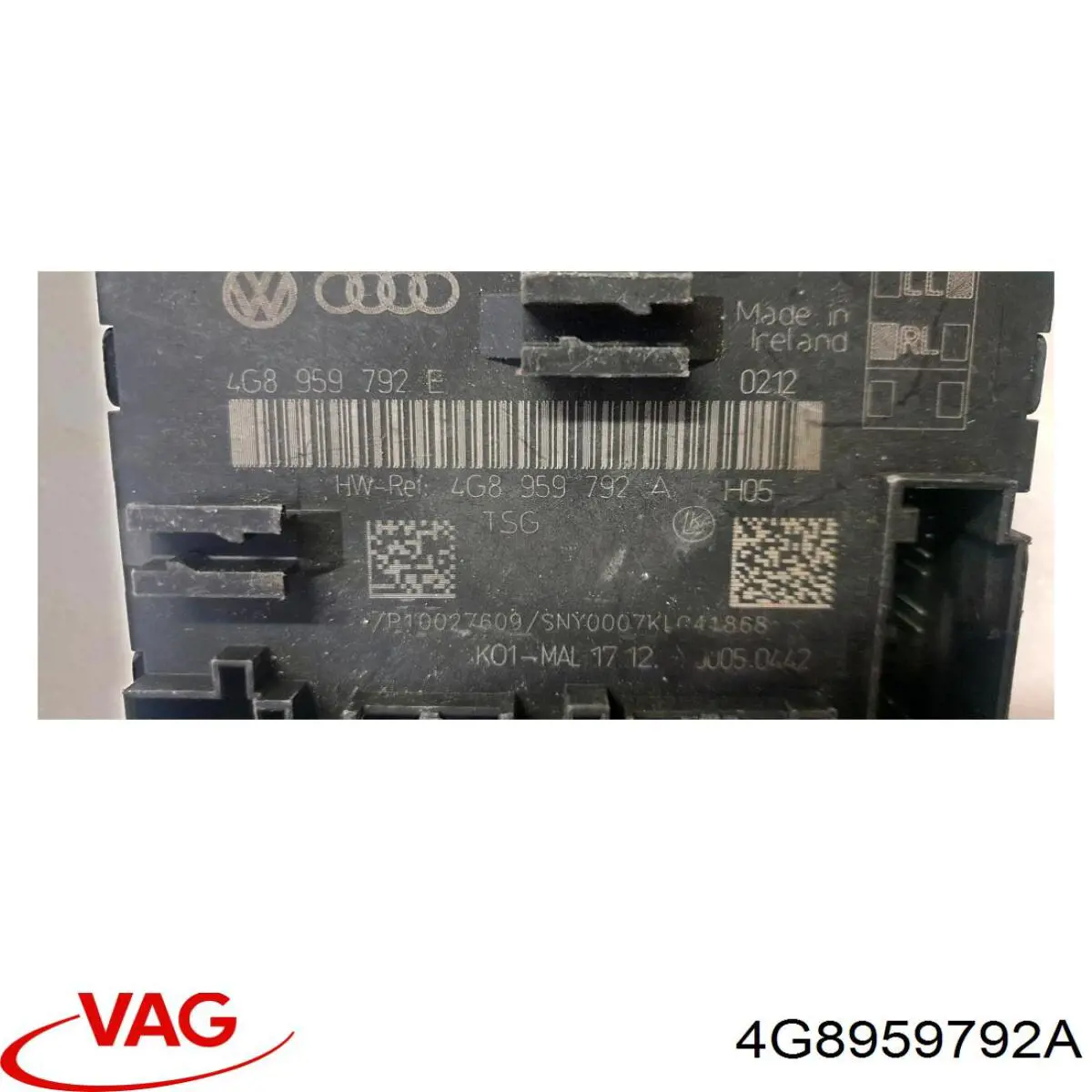 Блок комфорта передней двери VAG 4G8959792A цена, от 9.93 USD