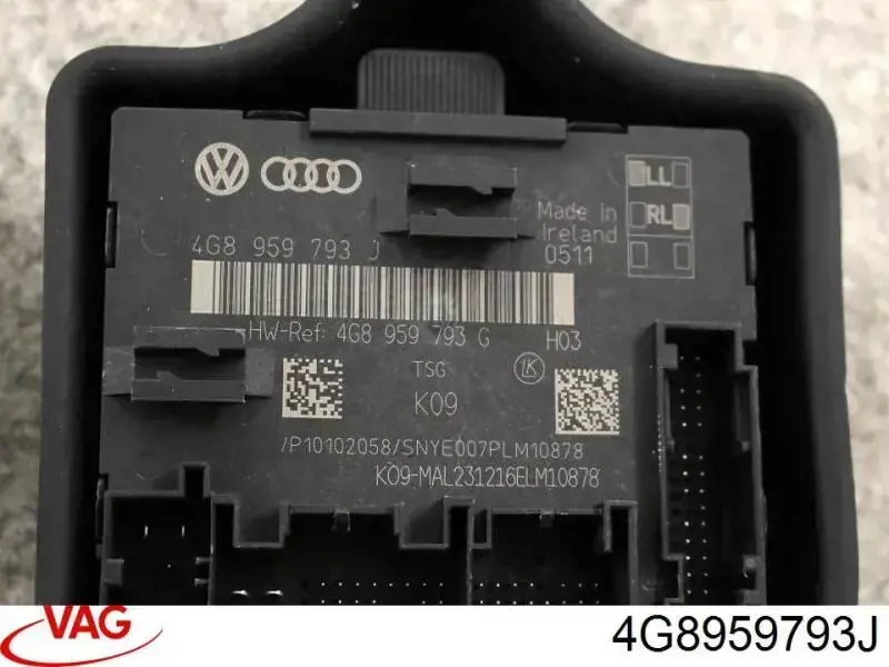 Купить 4G8959793J VAG Блок комфорта передней двери