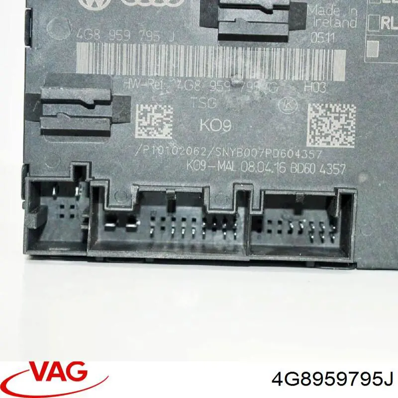 Купить 4G8959795J VAG Блок комфорта задней двери