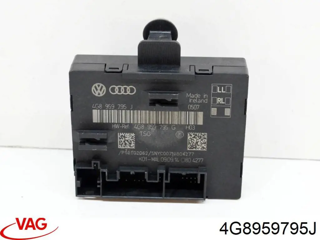 Блок комфорта задней двери 4G8959795J VAG
