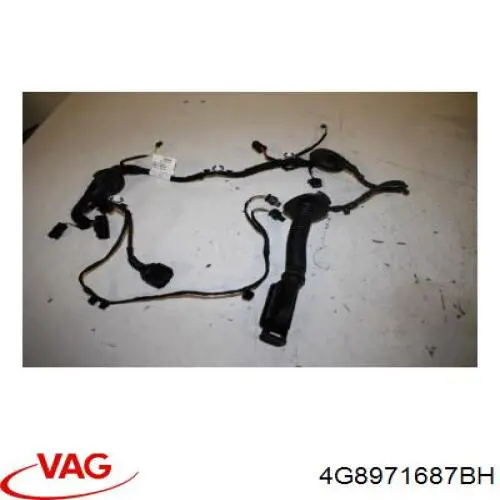 4G8971687BH VAG Жгут проводов задней двери