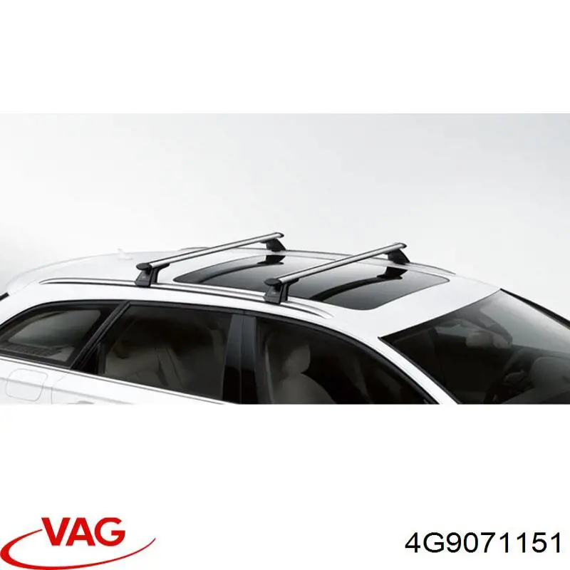 Рейлинги на крышу под багажник VAG 4G9071151 цена, от 408.32 USD