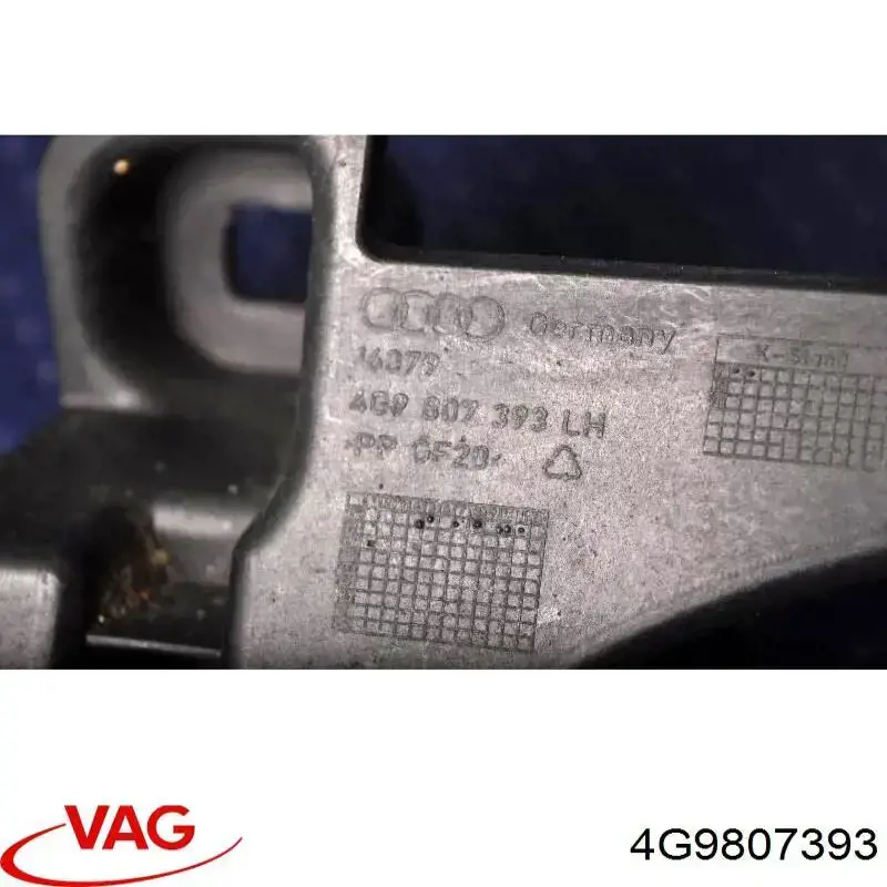 Направляющая заднего бампера левая VAG 4G9807393 цена, от 16.93 USD