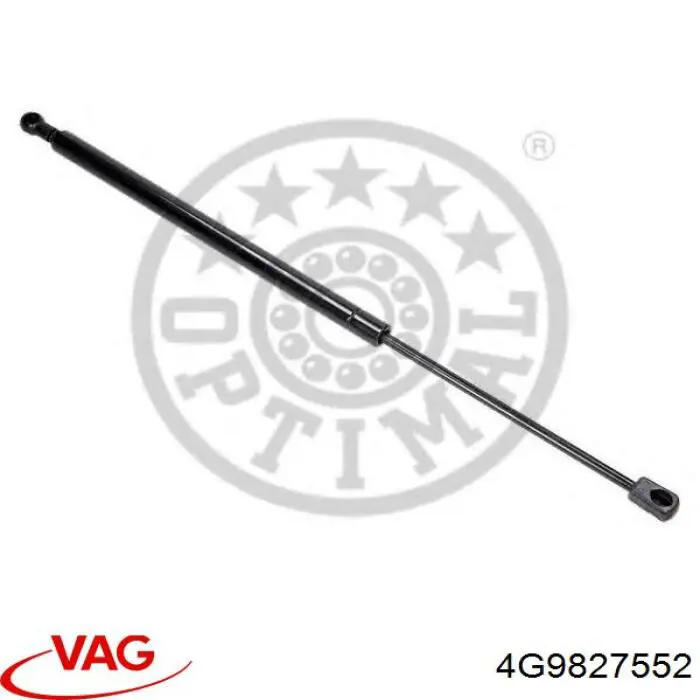 Amortecedor de tampa de porta-malas (de 3ª/5ª porta traseira) VAG 4G9827552 preço, a partir de 35,80 USD
