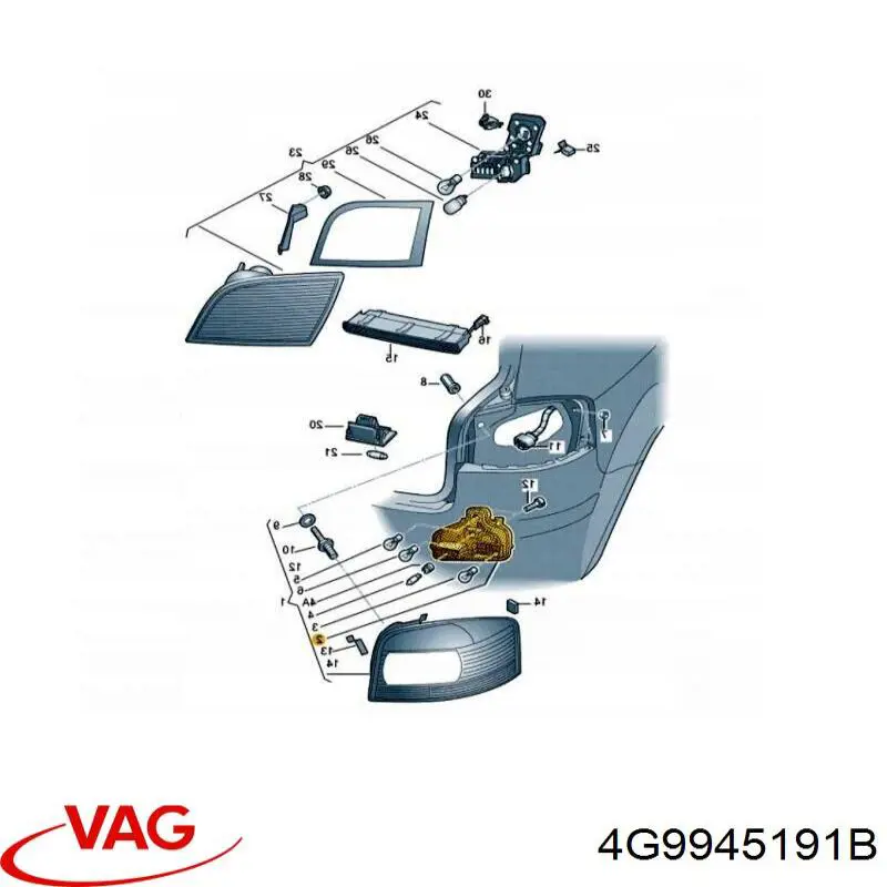  4G9945191B VAG