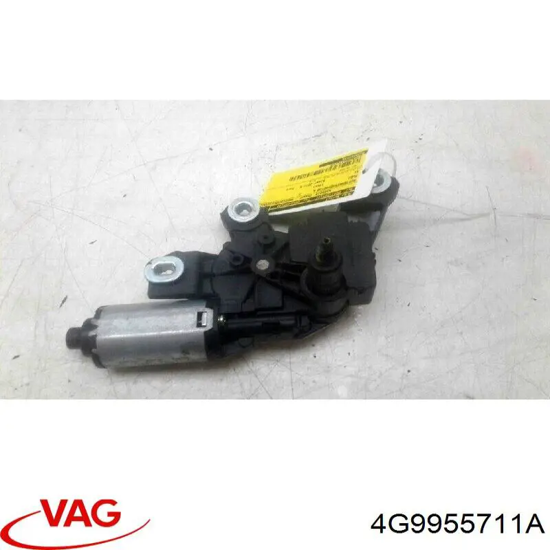 4G9955711A VAG motor de limpador pára-brisas de vidro traseiro
