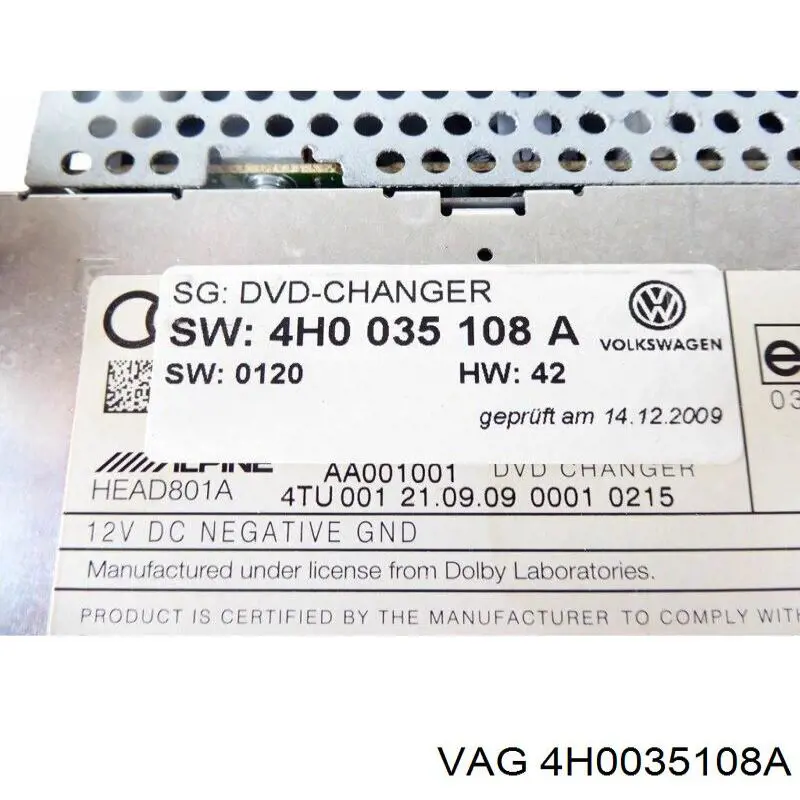 4H0035108A VAG 